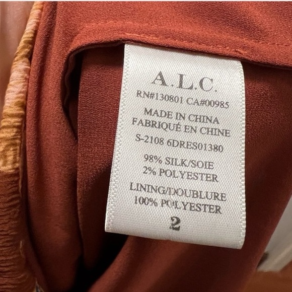 13. A.L.C. Silvie abstract-print mini dress - Picture 7 of 16